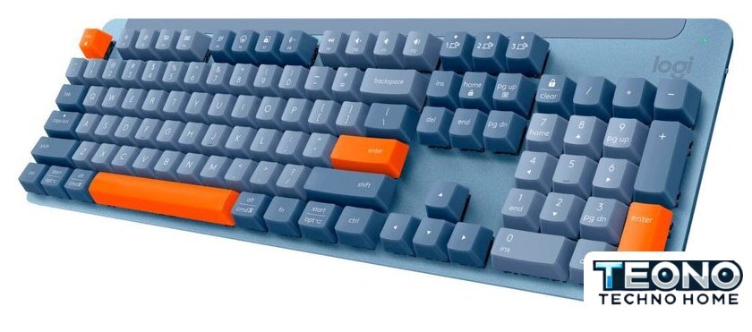 Клавиатура Logitech Signature K865 920-012186 (серо-голубой, нет кириллицы) - Изображение №3 — Интернет-магазин Teono.by