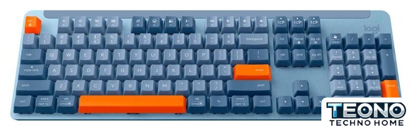 Клавиатура Logitech Signature K865 920-012186 (серо-голубой, нет кириллицы) - Изображение №2 — Интернет-магазин Teono.by