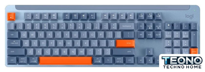 Клавиатура Logitech Signature K865 920-012186 (серо-голубой, нет кириллицы) - Изображение №1 — Интернет-магазин Teono.by