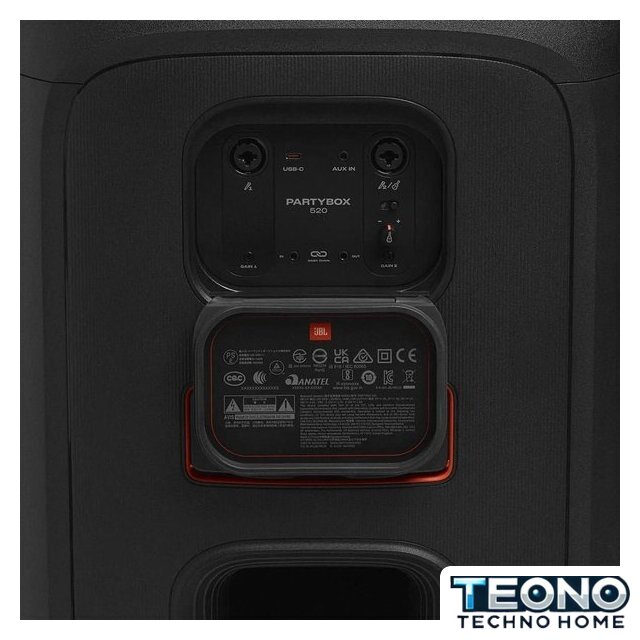 Патибокс JBL PartyBox 520 - Изображение №13 — Интернет-магазин Teono.by