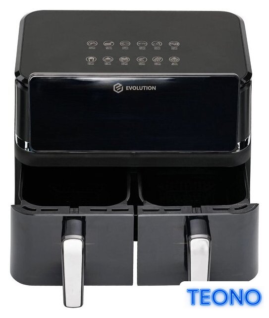 Аэрогриль (аэрофритюрница) Evolution AIRO 10500ТW Dual - Изображение №7 — Интернет-магазин Teono.by