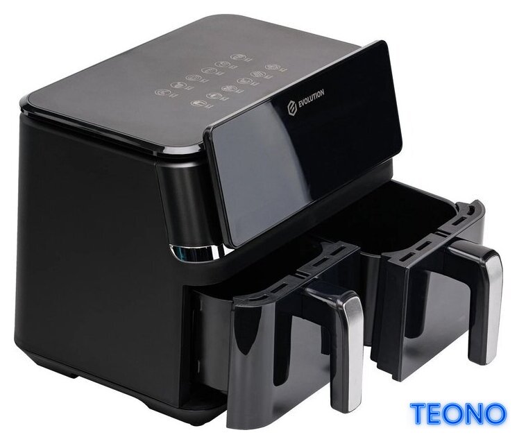 Аэрогриль (аэрофритюрница) Evolution AIRO 10500ТW Dual - Изображение №5 — Интернет-магазин Teono.by