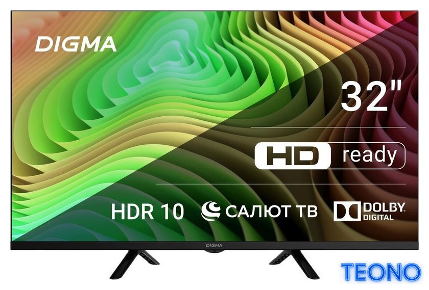 Телевизор Digma DM-LED32SBB34 - Изображение №1 — Интернет-магазин Teono.by