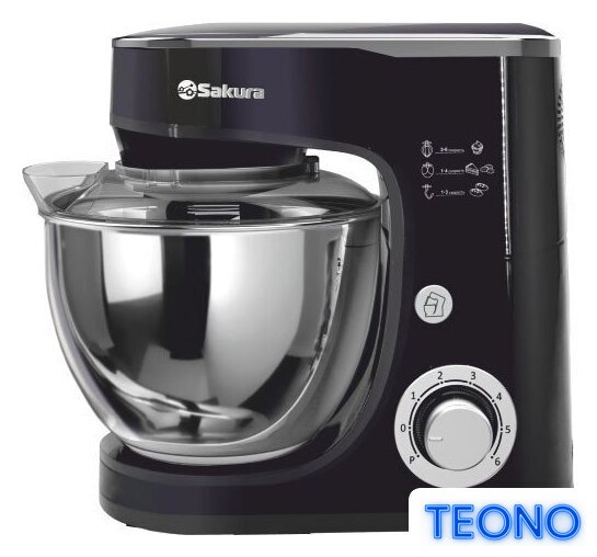 Планетарный миксер Sakura SA-6332BK - Изображение №1 — Интернет-магазин Teono.by