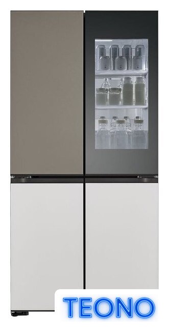 Четырёхдверный холодильник LG MoodUP GMV960NNME - Изображение №5 — Интернет-магазин Teono.by