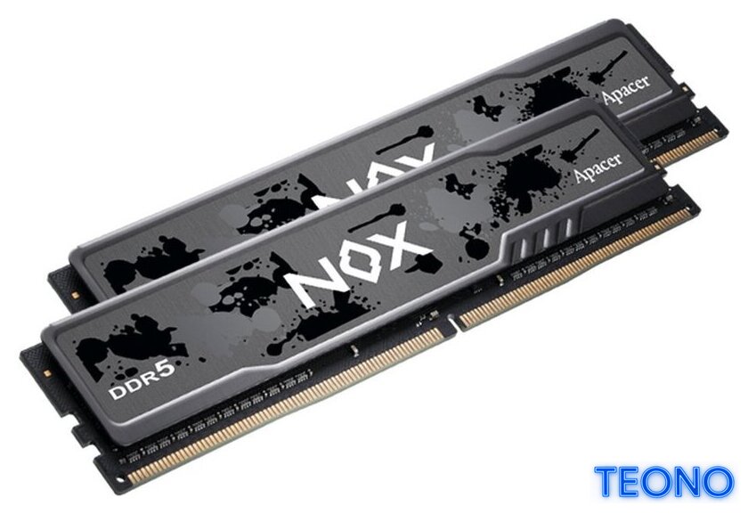 Оперативная память Apacer NOX 2x16ГБ DDR5 5200 МГц AH5U32G52C522MBAA-2 - Изображение №3 — Интернет-магазин Teono.by