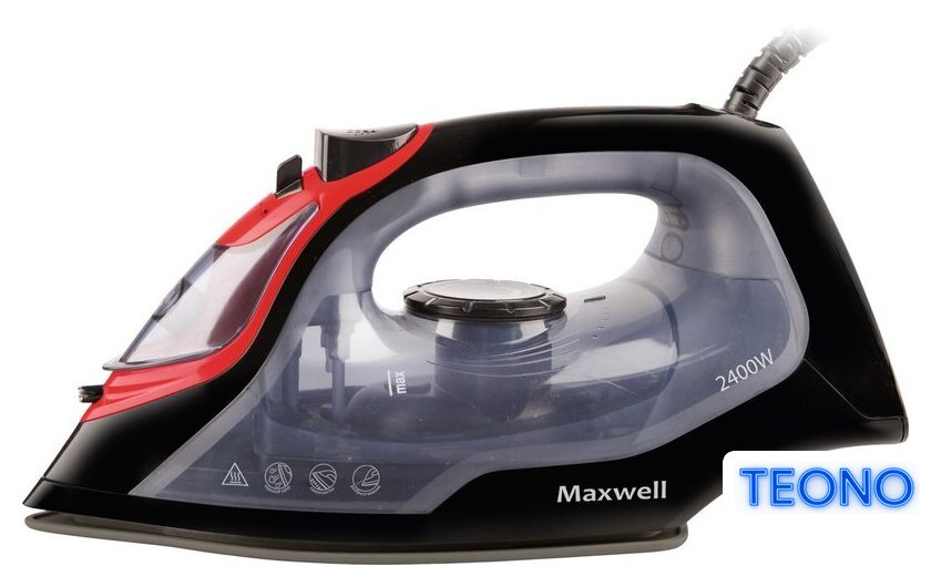 Утюг Maxwell MW-3034 BK - Изображение №1 — Интернет-магазин Teono.by