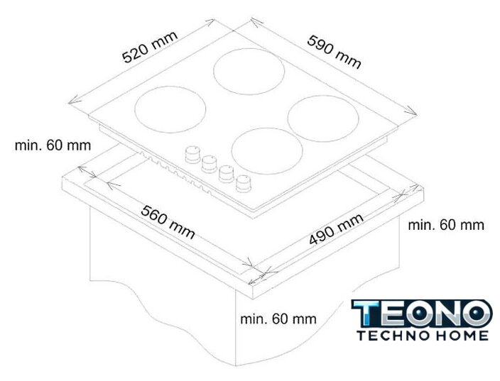 Варочная панель Simfer H60Q40B411 - Изображение №8 — Интернет-магазин Teono.by