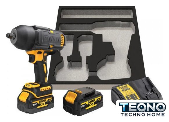 Гайковерт DeWalt DCF900P2G (с 2-мя АКБ, ложемент) - Изображение №1 — Интернет-магазин Teono.by