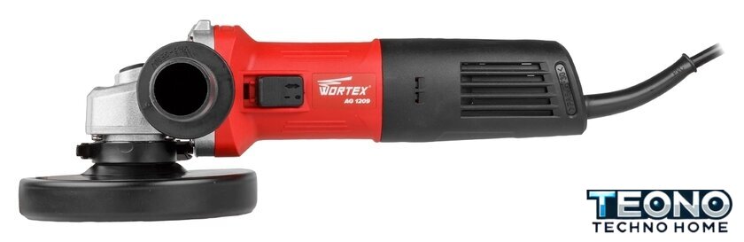 Угловая шлифмашина Wortex AG1209 AG120900018 - Изображение №4 — Интернет-магазин Teono.by