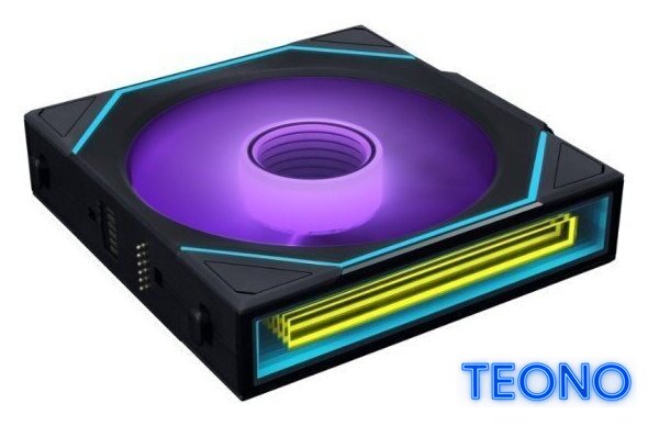 Комплект вентиляторов для корпуса с контроллером Lian Li Uni Fan SL-INF 120 Wireless 12SLIN1W3B G99.12SLIN1W3B.00 - Изображение №4 — Интернет-магазин Teono.by