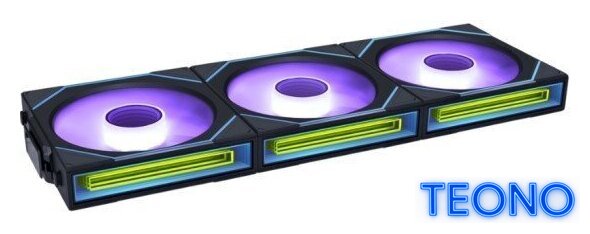 Комплект вентиляторов для корпуса с контроллером Lian Li Uni Fan SL-INF 120 Wireless 12SLIN1W3B G99.12SLIN1W3B.00 - Изображение №2 — Интернет-магазин Teono.by