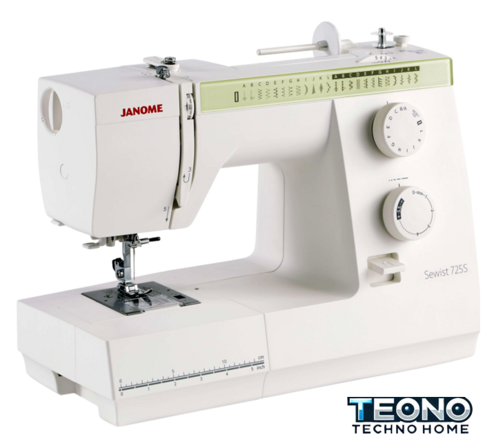 Электромеханическая швейная машина Janome Sewist 725 S - Изображение №2 — Интернет-магазин Teono.by