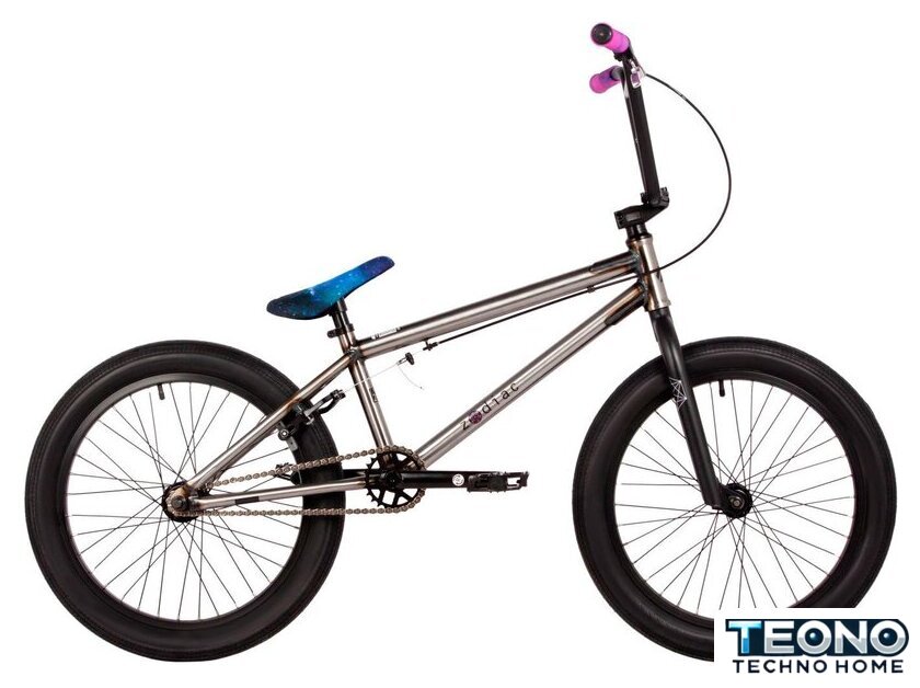 Велосипед Novatrack BMX Zodiac 2025 (серебристый) - Изображение №1 — Интернет-магазин Teono.by