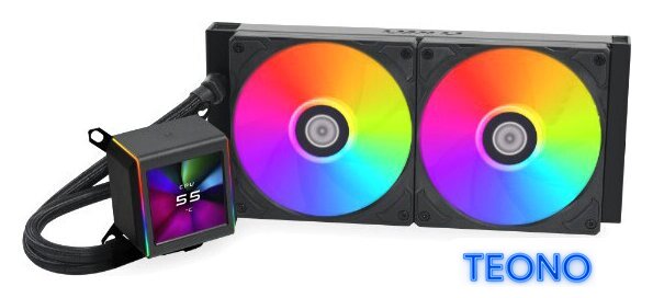 Система жидкостного охлаждения для процессора Lian Li Galahad II LCD 280 G89.GA2ALCD28B.00 - Изображение №1 — Интернет-магазин Teono.by