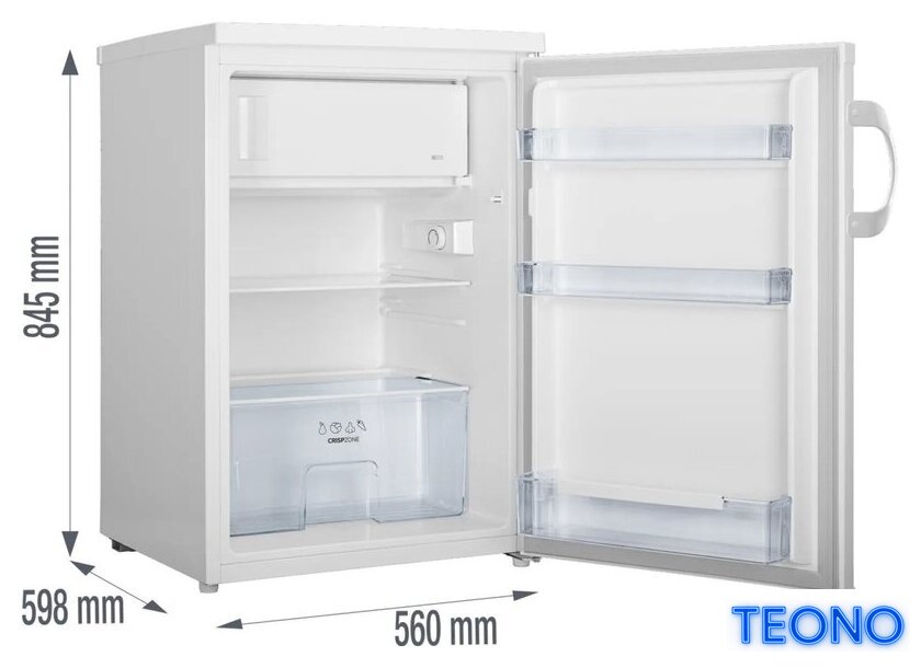 Однокамерный холодильник Gorenje RB492PW - Изображение №4 — Интернет-магазин Teono.by