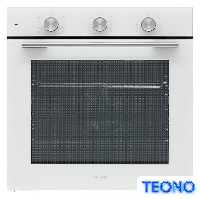 Электрический духовой шкаф Krona Birne 60 WH - Изображение №1 — Интернет-магазин Teono.by