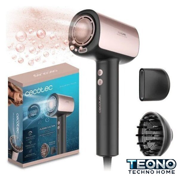 Фен Cecotec IoniCare Nano Plasma 100150 - Изображение №3 — Интернет-магазин Teono.by