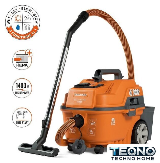 Пылесос Daewoo Power DAVC 2000S - Изображение №2 — Интернет-магазин Teono.by