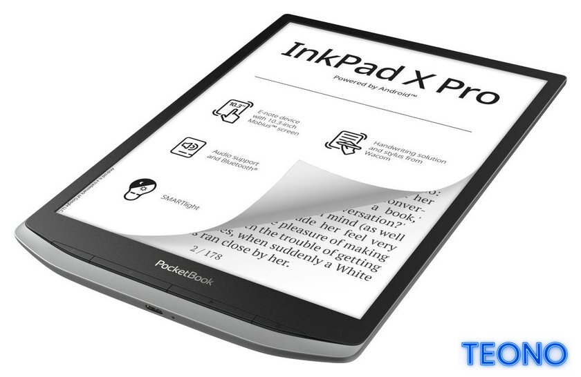 Электронная книга PocketBook InkPad X Pro Mist Grey - Изображение №3 — Интернет-магазин Teono.by
