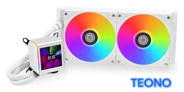 Система жидкостного охлаждения для процессора Lian Li Galahad II LCD 280 G89.GA2ALCD28W.00 - Изображение №1 — Интернет-магазин Teono.by