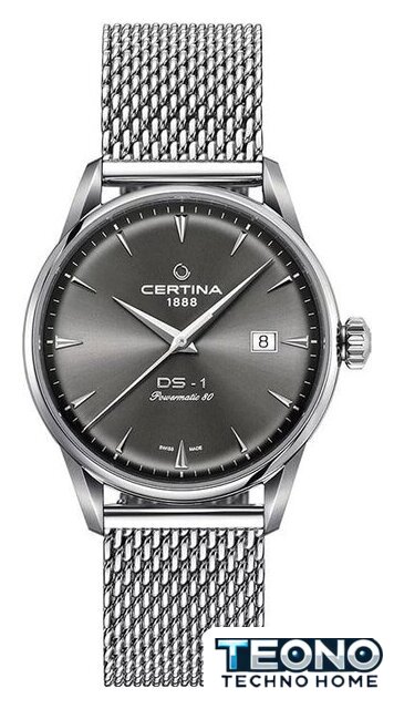 Наручные часы со сменной частью Certina DS-1 Powermatic 80 C029.807.11.081.02 - Изображение №3 — Интернет-магазин Teono.by
