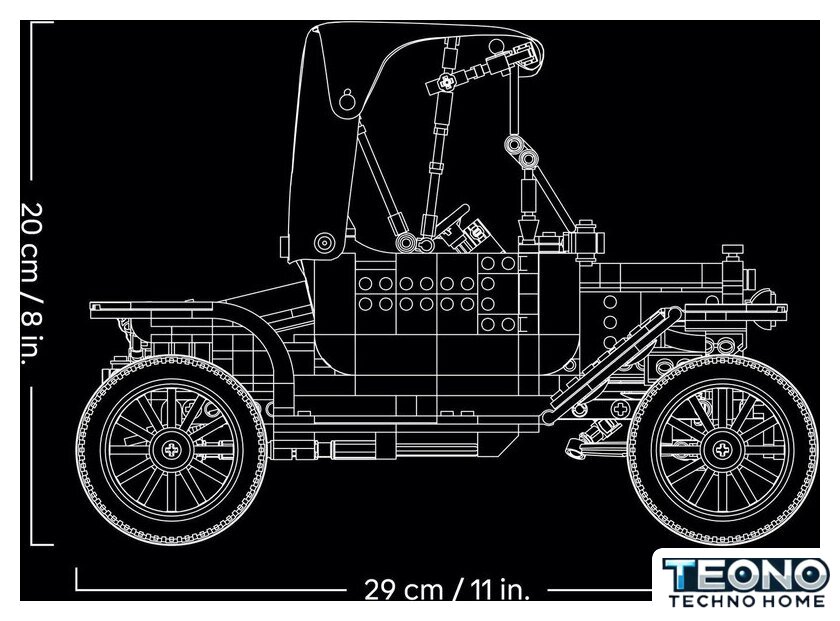 Конструктор LEGO Icons 11376 Ford Model T - Изображение №11 — Интернет-магазин Teono.by