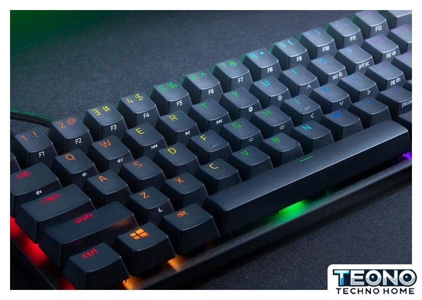 Клавиатура Razer Huntsman Mini Clicky (черный) - Изображение №7 — Интернет-магазин Teono.by