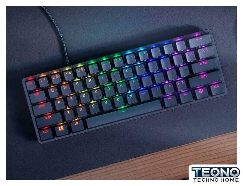 Клавиатура Razer Huntsman Mini Clicky (черный) - Изображение №6 — Интернет-магазин Teono.by
