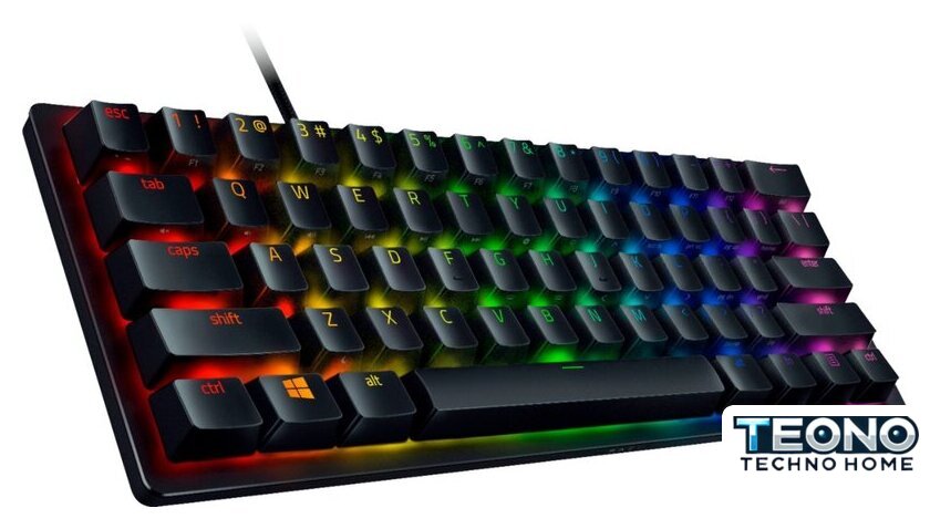 Клавиатура Razer Huntsman Mini Clicky (черный) - Изображение №4 — Интернет-магазин Teono.by