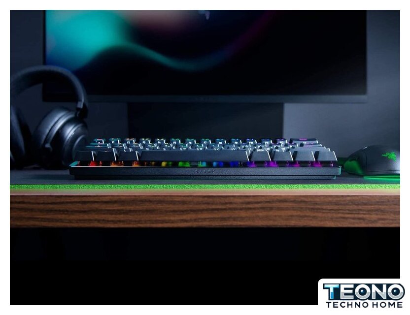 Клавиатура Razer Huntsman Mini Clicky (черный) - Изображение №9 — Интернет-магазин Teono.by