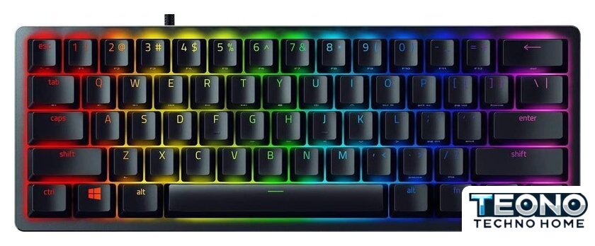 Клавиатура Razer Huntsman Mini Clicky (черный) - Изображение №2 — Интернет-магазин Teono.by
