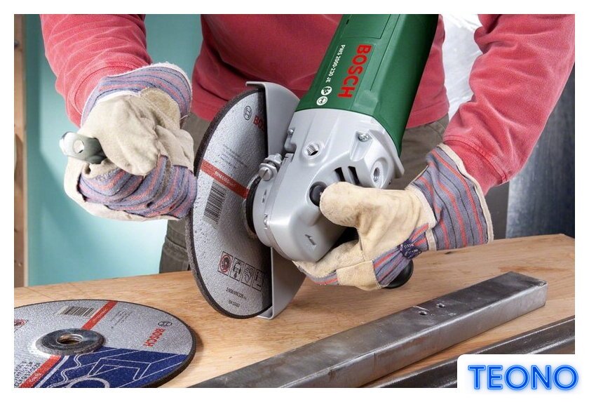 Угловая шлифмашина Bosch PWS 2000-230 JE [06033C6001] - Изображение №3 — Интернет-магазин Teono.by