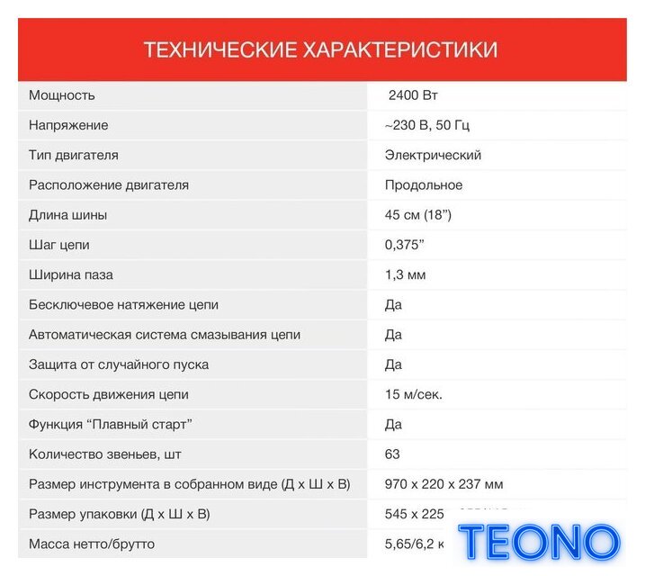 Электрическая пила StarWind SE-2418-SM - Изображение №7 — Интернет-магазин Teono.by