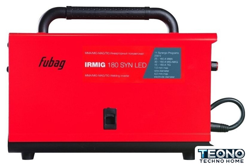 Сварочный инвертор Fubag IRMIG 180 SYN LED 646403 - Изображение №4 — Интернет-магазин Teono.by