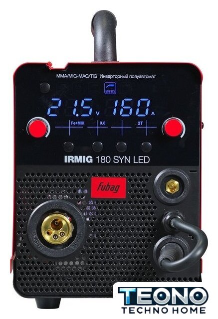 Сварочный инвертор Fubag IRMIG 180 SYN LED 646403 - Изображение №2 — Интернет-магазин Teono.by
