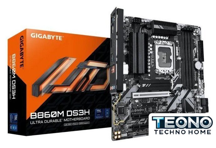 Материнская плата Gigabyte B860M DS3H (rev. 2.2) - Изображение №4 — Интернет-магазин Teono.by