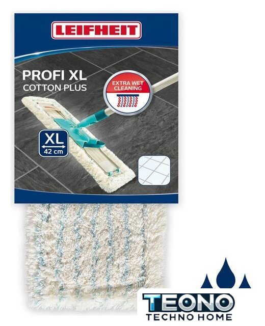 Моп (тряпка) Leifheit Profi XL Cotton plus 55117 - Изображение №2 — Интернет-магазин Teono.by
