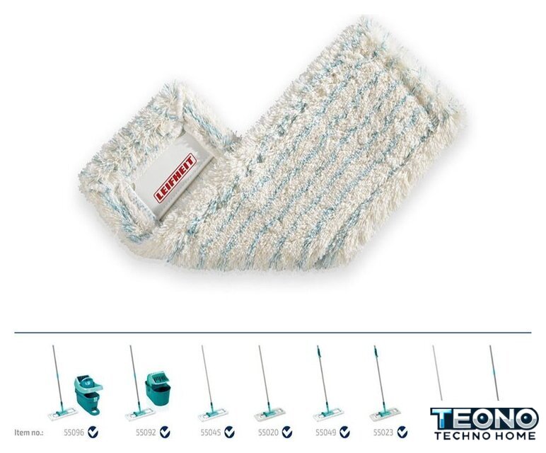 Моп (тряпка) Leifheit Profi XL Cotton plus 55117 - Изображение №4 — Интернет-магазин Teono.by