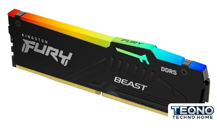 Оперативная память Kingston FURY Beast RGB 2x8ГБ DDR5 6000 МГц KF560C36BBEAK2-16 - Изображение №2 — Интернет-магазин Teono.by