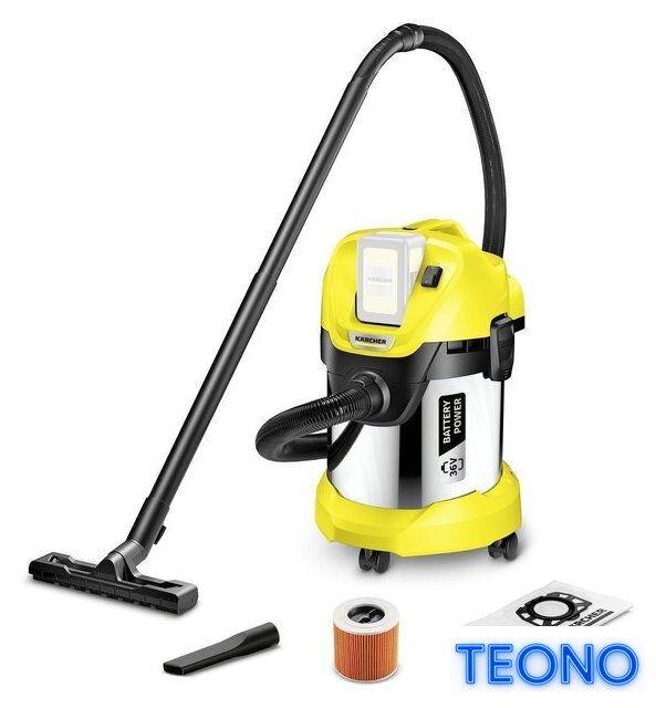 Пылесос Karcher WD 3 Battery Premium 1.629-950.0 - Изображение №1 — Интернет-магазин Teono.by