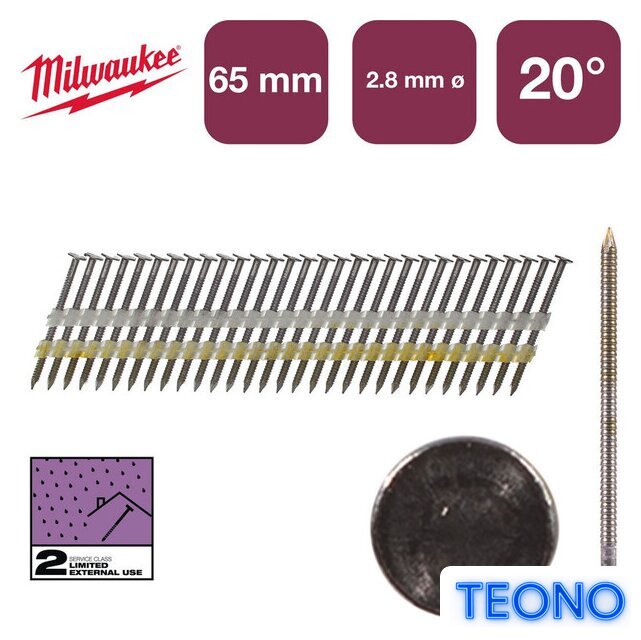 Гвозди для пистолета Milwaukee 4932492591 (2000 шт) - Изображение №1 — Интернет-магазин Teono.by