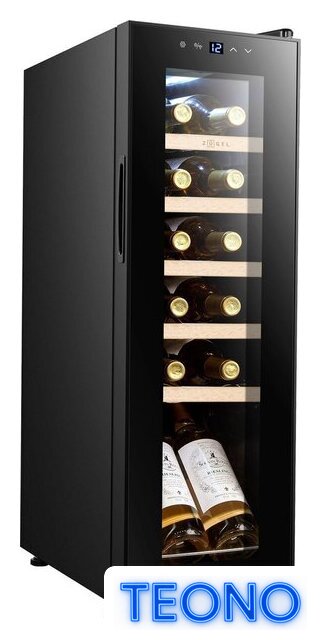 Винный шкаф ZUGEL ZCWF123B - Изображение №1 — Интернет-магазин Teono.by