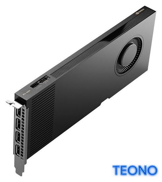Видеокарта HP RTX 4000 Ada Generation 20GB GDDR6 8D6B7AA - Изображение №1 — Интернет-магазин Teono.by