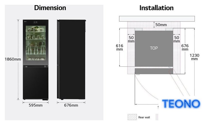 Холодильник LG DoorCooling+ InstaView GBG7190CEV - Изображение №15 — Интернет-магазин Teono.by
