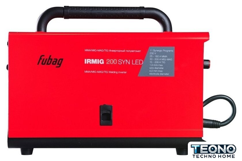 Сварочный инвертор Fubag IRMIG 200 SYN LED 646404 - Изображение №3 — Интернет-магазин Teono.by