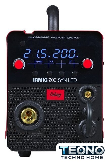 Сварочный инвертор Fubag IRMIG 200 SYN LED 646404 - Изображение №2 — Интернет-магазин Teono.by
