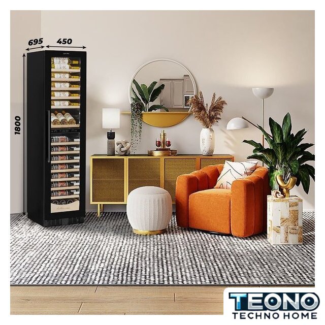 Винный шкаф Meyvel MV106-KBT2 (Slim) - Изображение №2 — Интернет-магазин Teono.by
