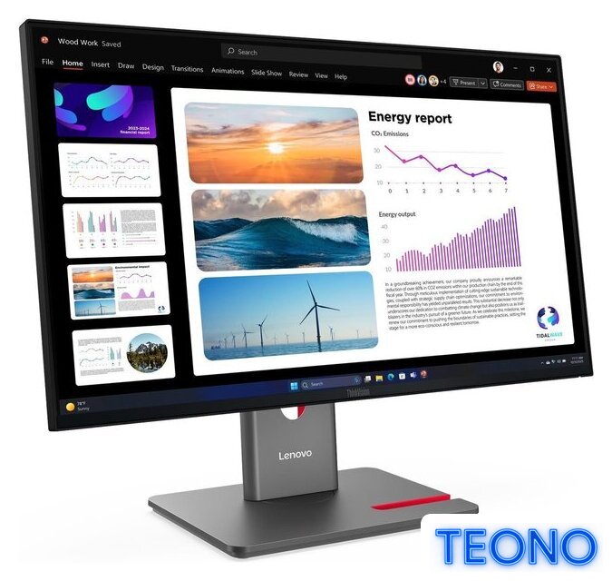Монитор Lenovo ThinkVision P27Q-40 64A7GAT6UK - Изображение №4 — Интернет-магазин Teono.by