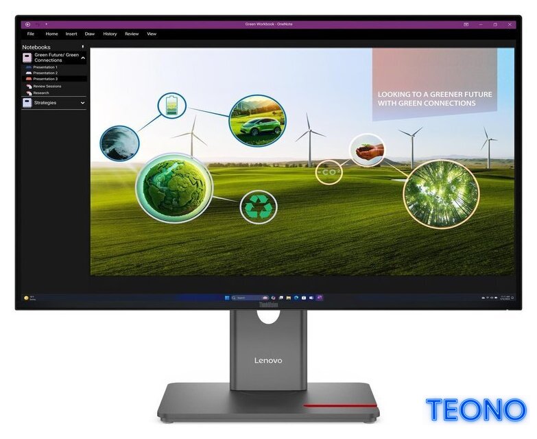 Монитор Lenovo ThinkVision P27Q-40 64A7GAT6UK - Изображение №1 — Интернет-магазин Teono.by